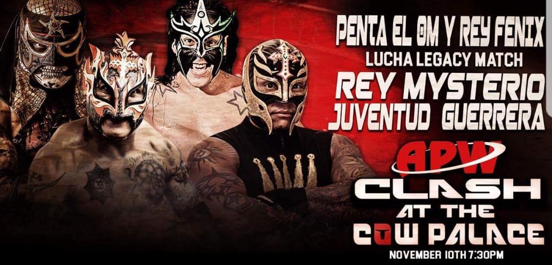 JUVENTUDGUERRE2's tweet photo. #NOV102017 #LUCHAMASTER is ready to ROCK in a #Veryspecialmatch @allprowrestling #Cowpalace #STAYJUICY4THIS !!! #THEJUICEisLooseeee !!! https://t.co/A6mUVhcBru