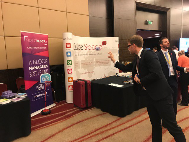 Fixflo's tweet photo. Still at #QubeWorld and we've still got people lining up for some b-ball. There's time to try your luck - there's champagne up for grabs! https://t.co/S7oiVaRNtK