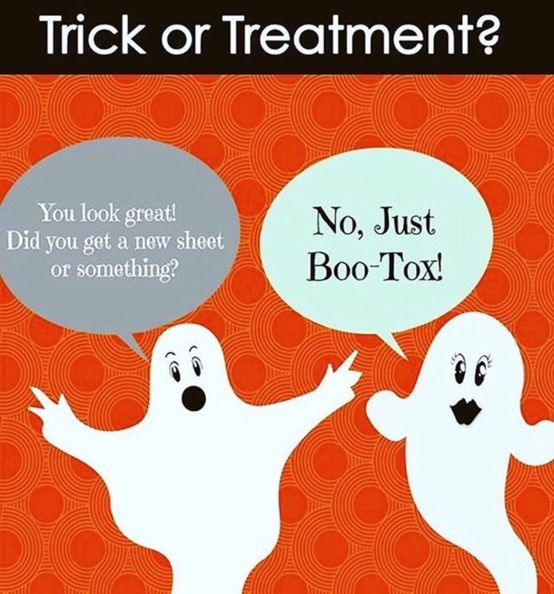 EdgewaterMedSpa's tweet image. Happy Halloween!!! #Botox #Bootox #HalloweenFun