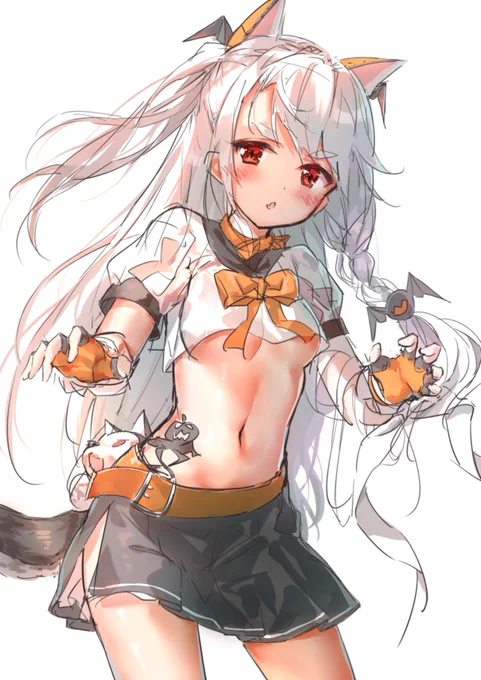 夕立 #アズールレーン   happy Halloween! 