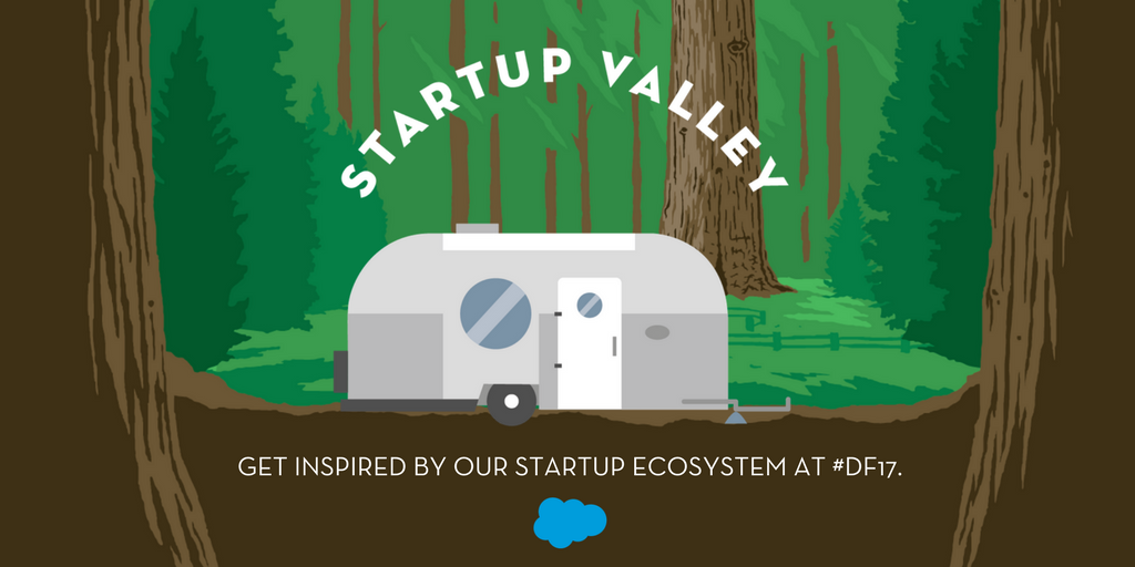 The coolest place to be at #DF17? Startup Valley! Don't miss meeting innovative startups from our portfolio: sforce.co/2li3EZR