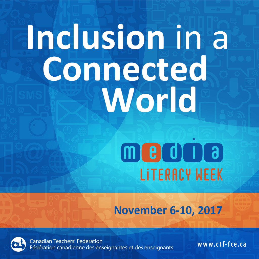 CTFFCE's tweet image. Media Advisory - Ottawa students launch Media Literacy Week ctf-fce.ca/en/news/Pages/… #MLW2017 @MediaSmarts
