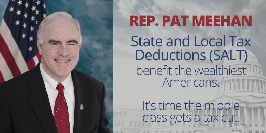 don_kirchoff's tweet photo. .@RepMeehan Vote YES on #GOP #ProGrowth #TaxReform #EndSALT. Want simple tax code & relief for Americans https://t.co/15UOJiywU7 #PJNET_PA