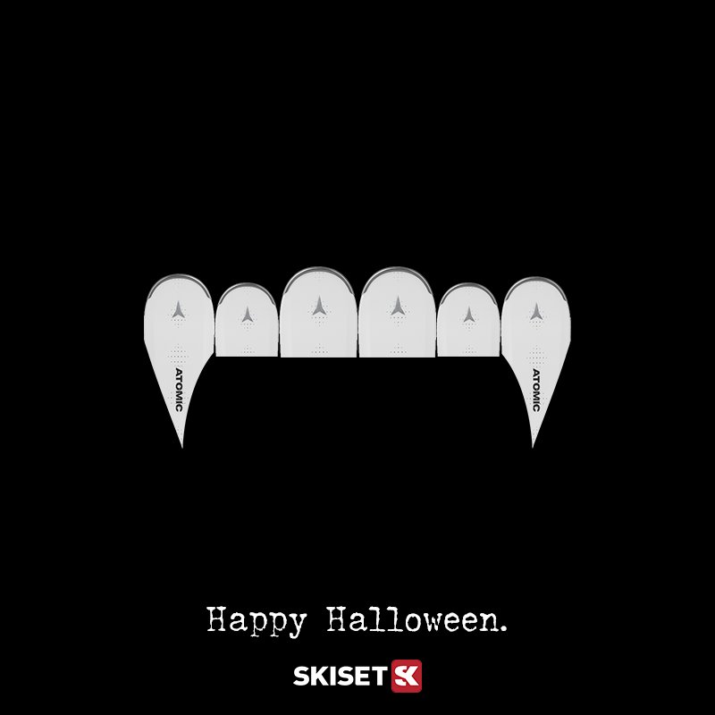 Chez nous, les skis ont du mordant #HappyHalloween #AtomicCloud8 <a href="/atomic/">I AM...</a>