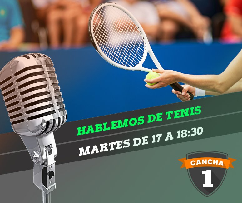 Te invitamos a una nueva edición de nuestro programa de radio "Hablemos de Tenis". Martes de 17 a 18:30 hs., por 🎾 radioypunto.com