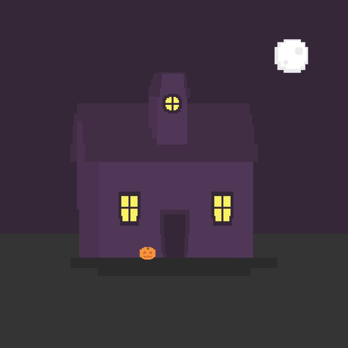 eyepeeling's tweet photo. An 8-bit Haunted House for our 8-bit Halloween Spooktacular! #HappyHalloween https://t.co/AJHX1JiQpC