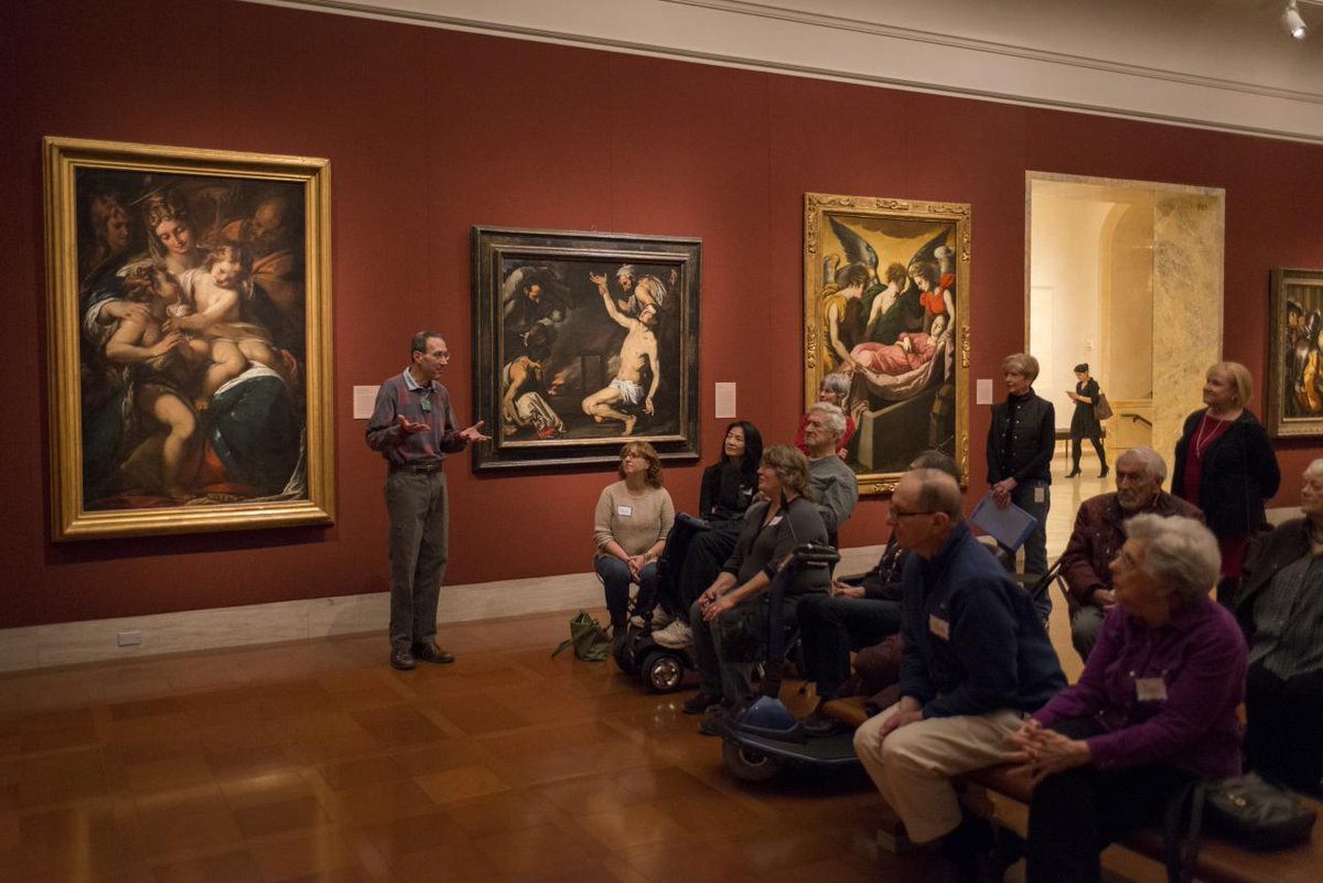 nelson_atkins's tweet photo. Minds in Motion tour Nov. 1 with @ALZKC for those w/ memory loss/caregivers. #accessiblilty https://t.co/BkOTWGZI61 https://t.co/t4oaAL5Ido