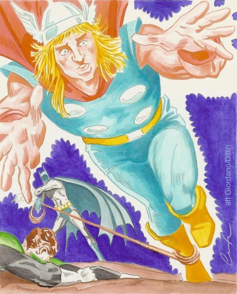 ChuckBrouilette's tweet photo. #HappyHalloween&also #ThorWeek so if #LenWein’s spirit isAnywhere2night likelyHe’s in #Rutland Vt #45HalloweensAgo #JLA103 #PhantomStranger https://t.co/kYUIwmoram
