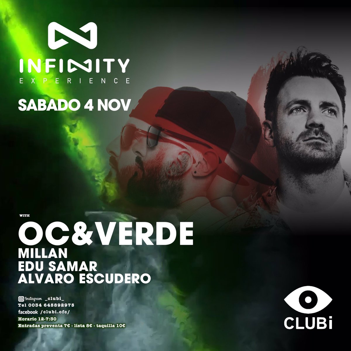 _clubi_'s tweet photo. Whos ready! 
@OCandVerde @_clubi_ 
04-Nov INFINITY EXPERIENCE 

Estás preparado!
#OCandVerde 
04-Nov #INFINITYEXPERIENCE @03189

💙#Clubi 💙 https://t.co/2ylBwnheSX