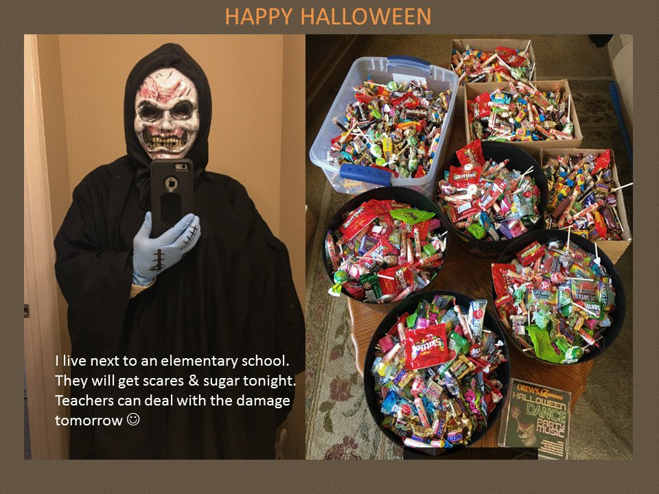 dlongABT1's tweet photo. I'm ready for Halloween.  Going to be a good time for kids! https://t.co/5MZGjSMxG8