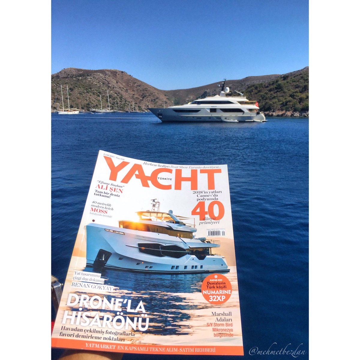 MehmetBezdan's tweet photo. TINA Denizcilik Arkeolojisi Dergisi'nin 7. sayısı YACHT Dergisi'nde haber oldu. 

#arkeoloji #tarih #arkeolog #tarih https://t.co/rYldi6xX7F