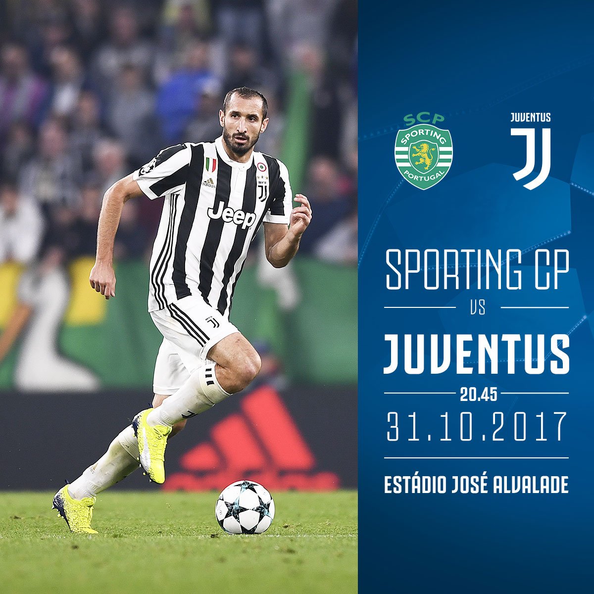 JCIndonesia's tweet photo. Beberapa jam lagi ayo prediksinya #SportingJuve #opinimember https://t.co/ENiJuVu5Eg