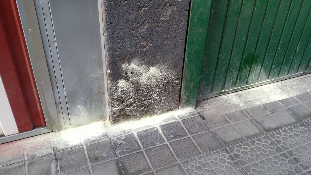 EnrikeCastllano's tweet photo. Hola .@Erandiokoudala. Me podeis decir si echar azufre en la calle está prohibido? Os recuerdo que es tóxico. Pasaos por Mitxelena 5. https://t.co/ZIWBpNpBNJ
