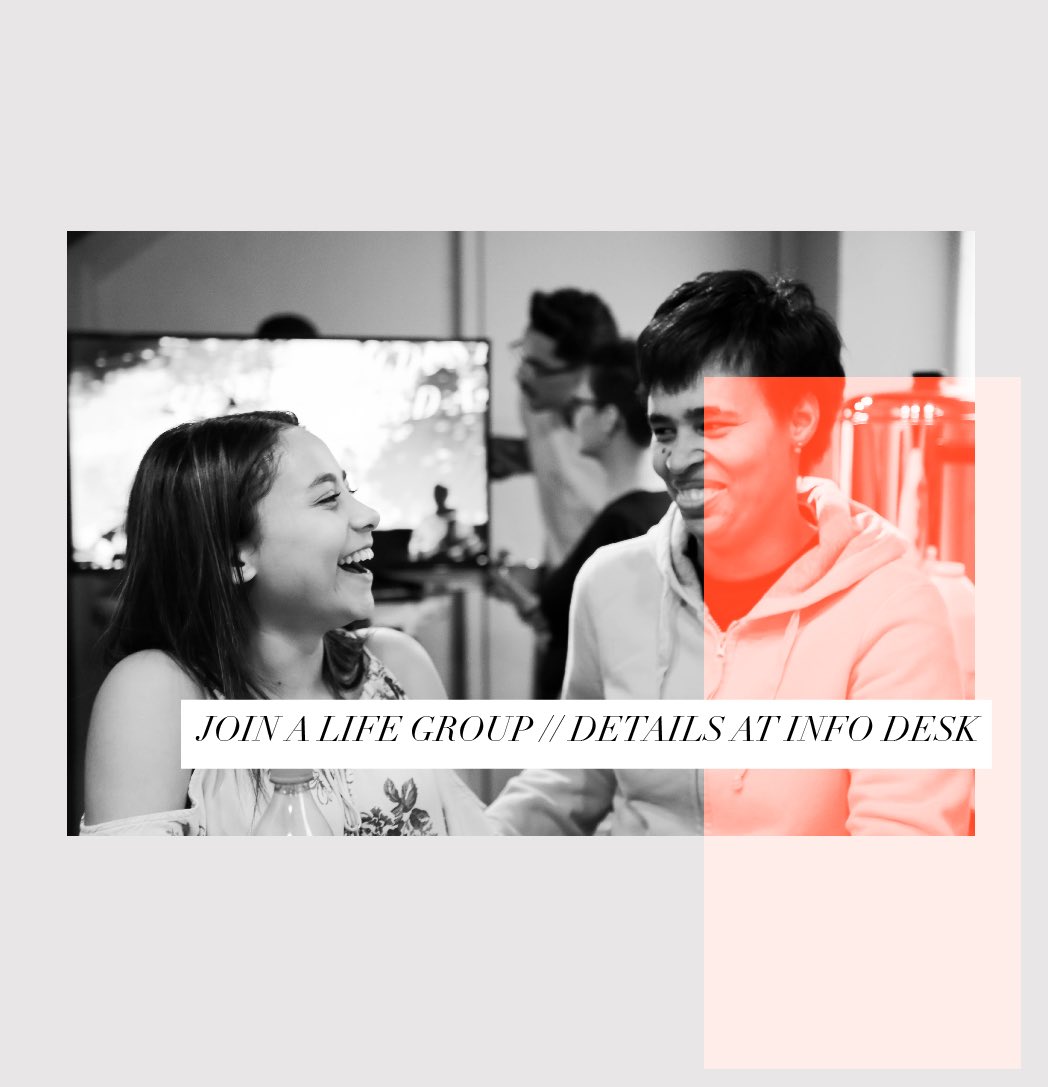 Join a lifegroup 🔥🔥🔥