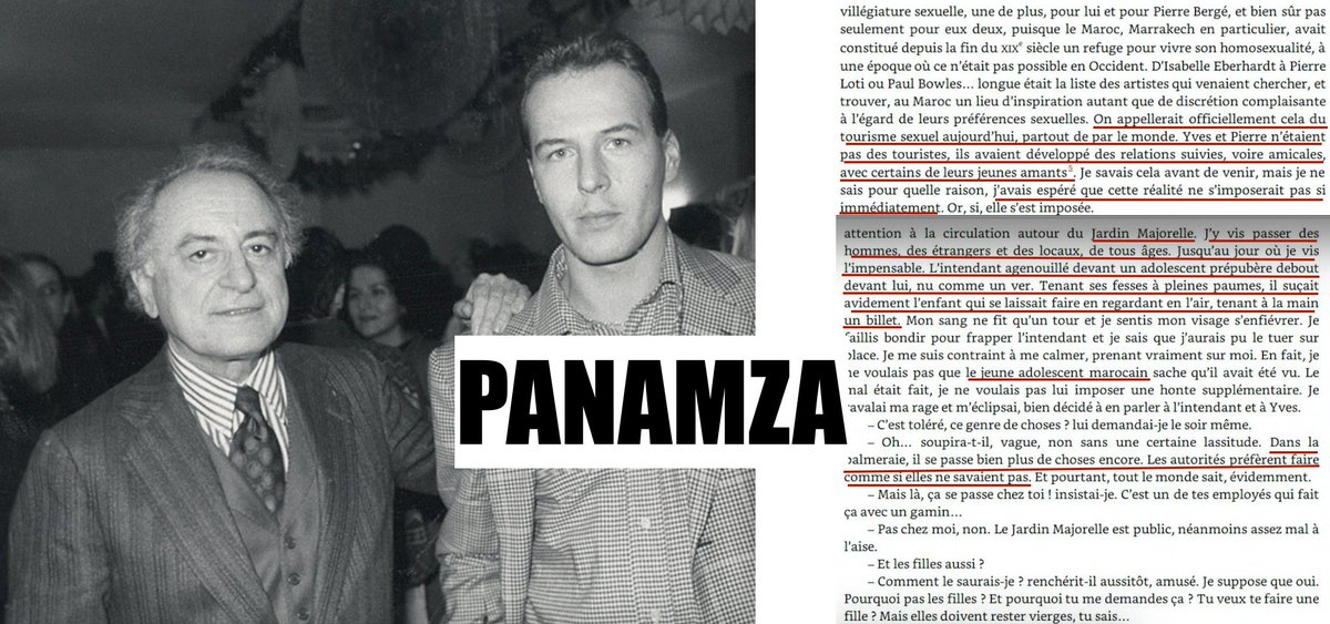Pierre Bergé contre Panamza : un ex-amant confirme l'existence d'actes pédophiles dans sa propriété de Marrakech
