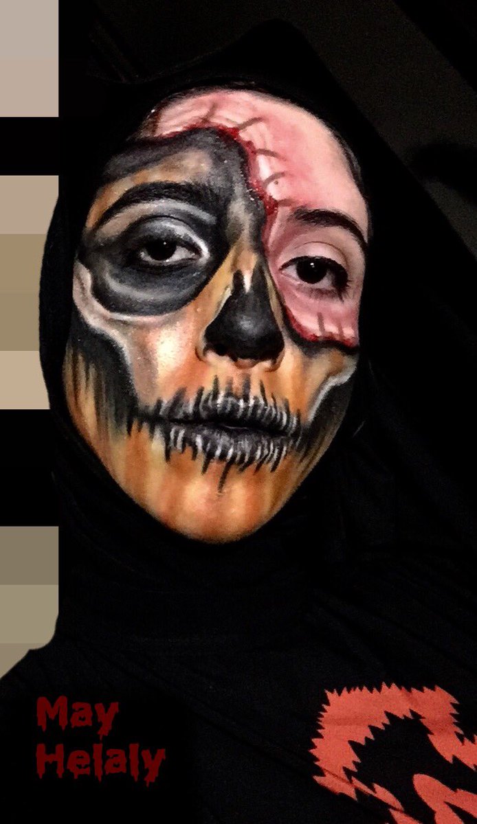 May_Helaly's tweet photo. Happy Halloween🎃💀 me😁 if you like it👇support me with a like https://t.co/7uB5kpAiUk 👩🏻‍🎨😇❤️ https://t.co/JbhWhlREq3
