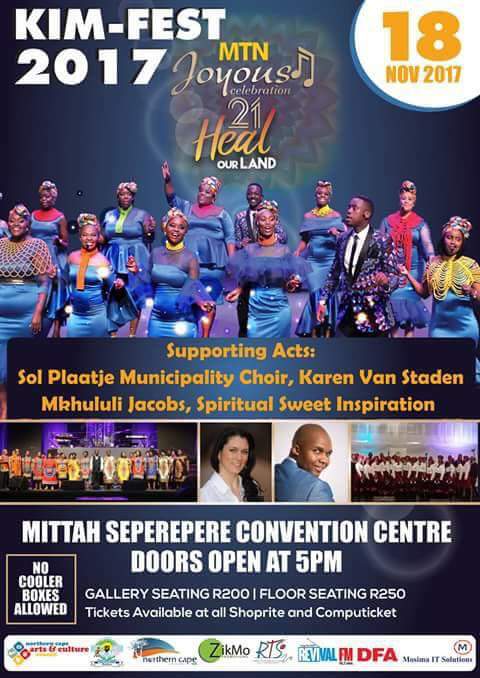 NorthCapeEvents's tweet photo. #KimFest2017 get your tickets now @Computicket and shoprite stores nationwide!! https://t.co/AtRVqG4SoS