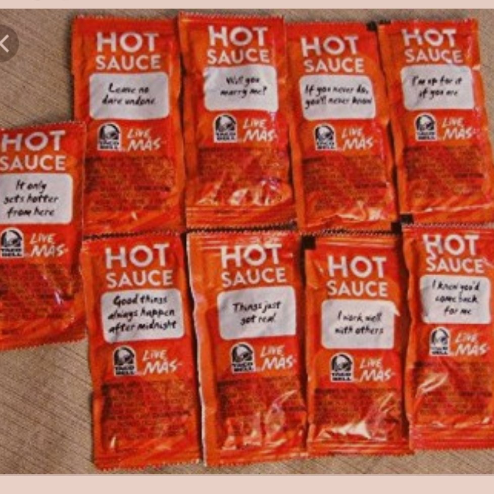 TheLyricOffice's tweet photo. #TrickOrTreatingIn5Words
Don't Go To College Apartments
#tacobellpackets
#parmcheese
#salt&pepper https://t.co/CO8IafljgN