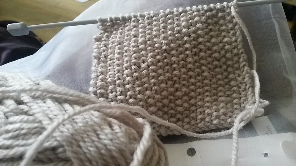 KnitWithMe's tweet photo. #Creacrafts pebble square #KnitWithMe #Knitting ๐ https://t.co/lQeEtNIfKW