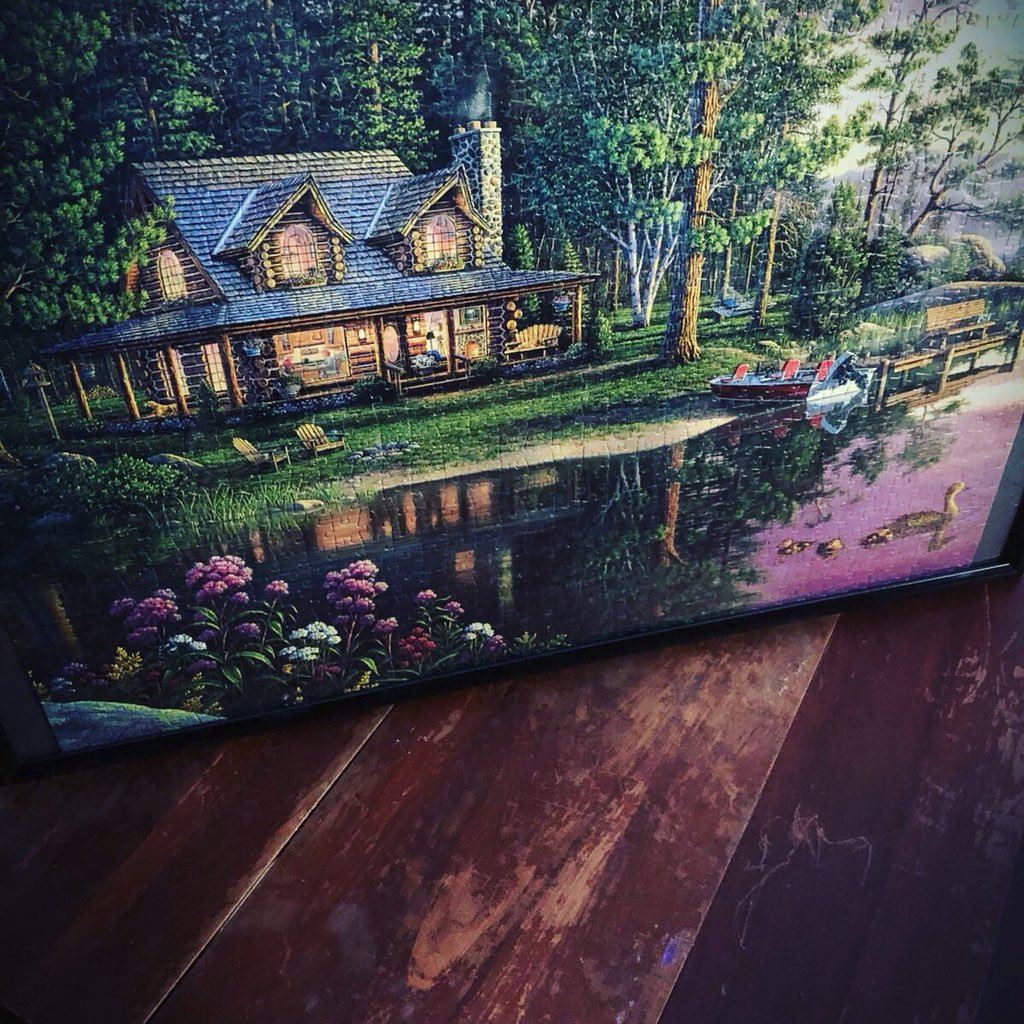 theinperfectmom's tweet image. Completed another picture! Love, love, love how this turned out!! 🤗 #puzzlepicture #landscapepicture #justperfect #sprucinguptheplace