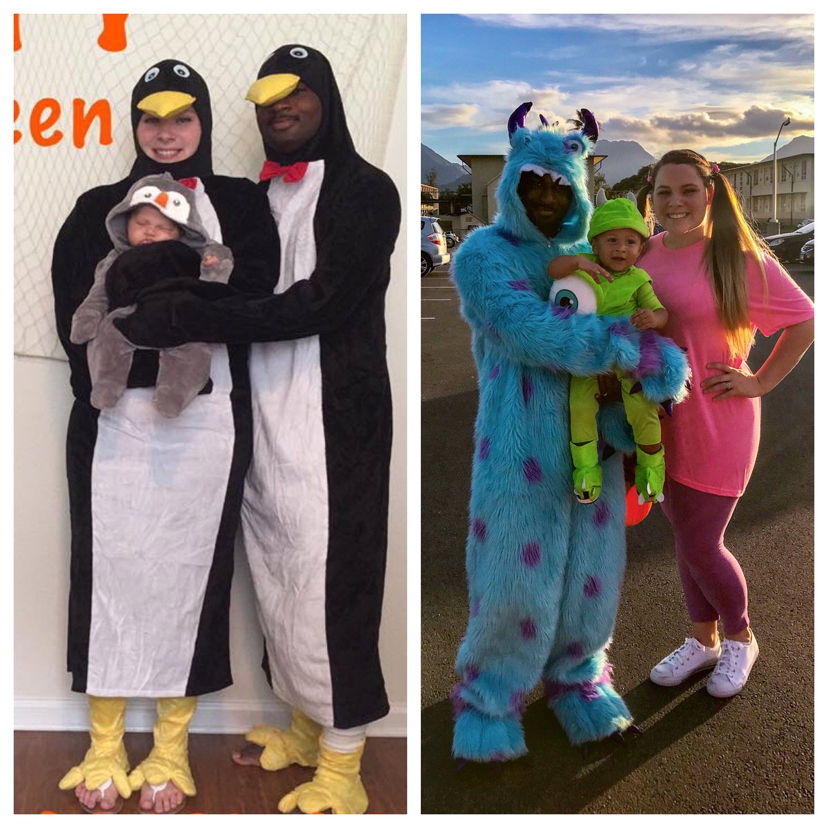 RMckenzieDean's tweet photo. What a difference a year can make ! Happy Halloween from the Deans ! https://t.co/MKw4T9HKfR