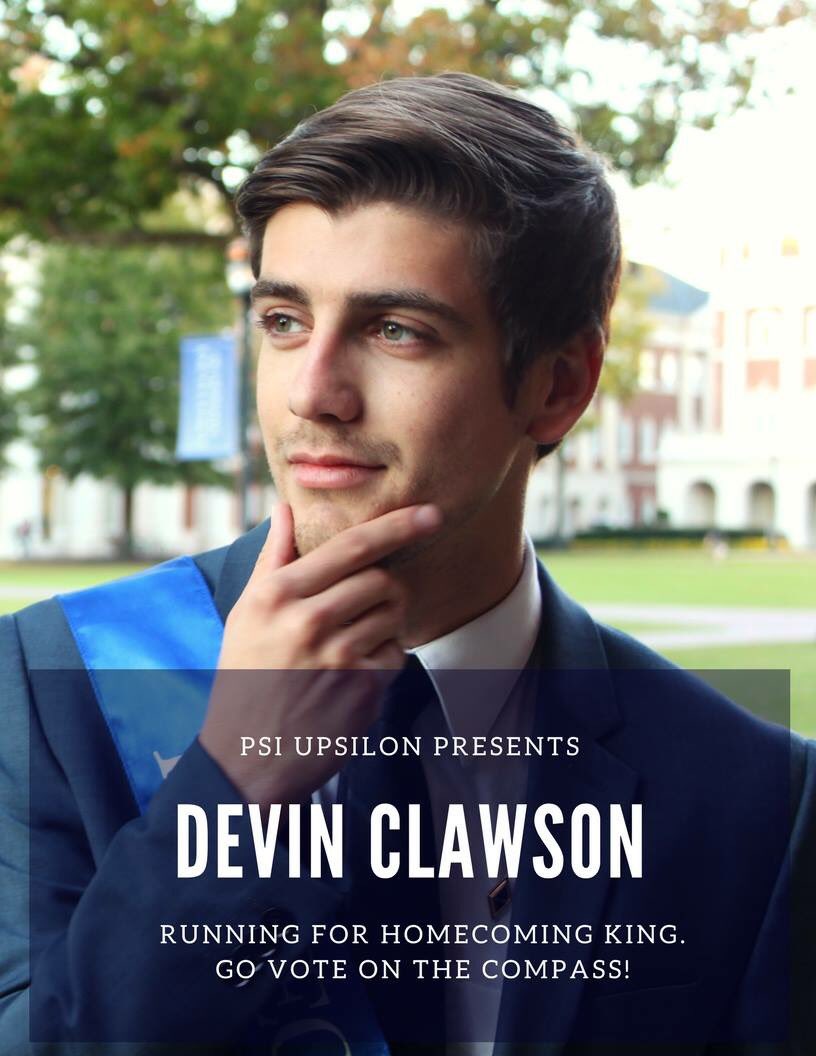 CEEFund's tweet photo. Be sure to vote #ClawsonforKing https://t.co/CE7aUnFKj3