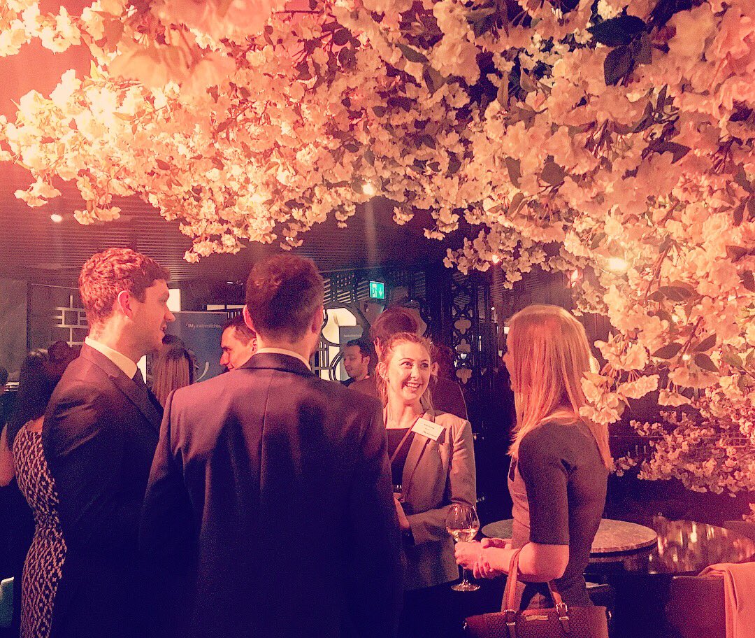RobCowling10's tweet photo. The simply stunning @TattuRestaurant in #Leeds plays host to @irwinmitchell #futuresnetwork this evening #speednetworking #blindtasting https://t.co/jIYkRAkDne
