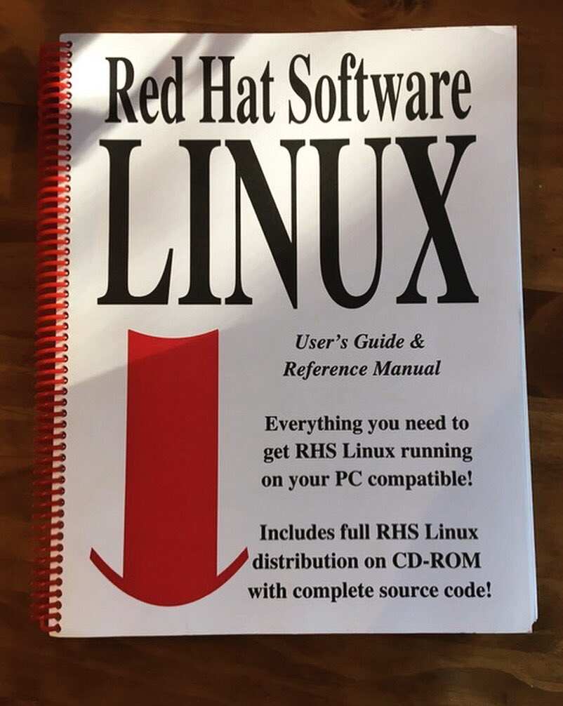 RedHat's tweet image. 20+ years ago today, the first #RedHat #Linux was born #RHEL #opensource