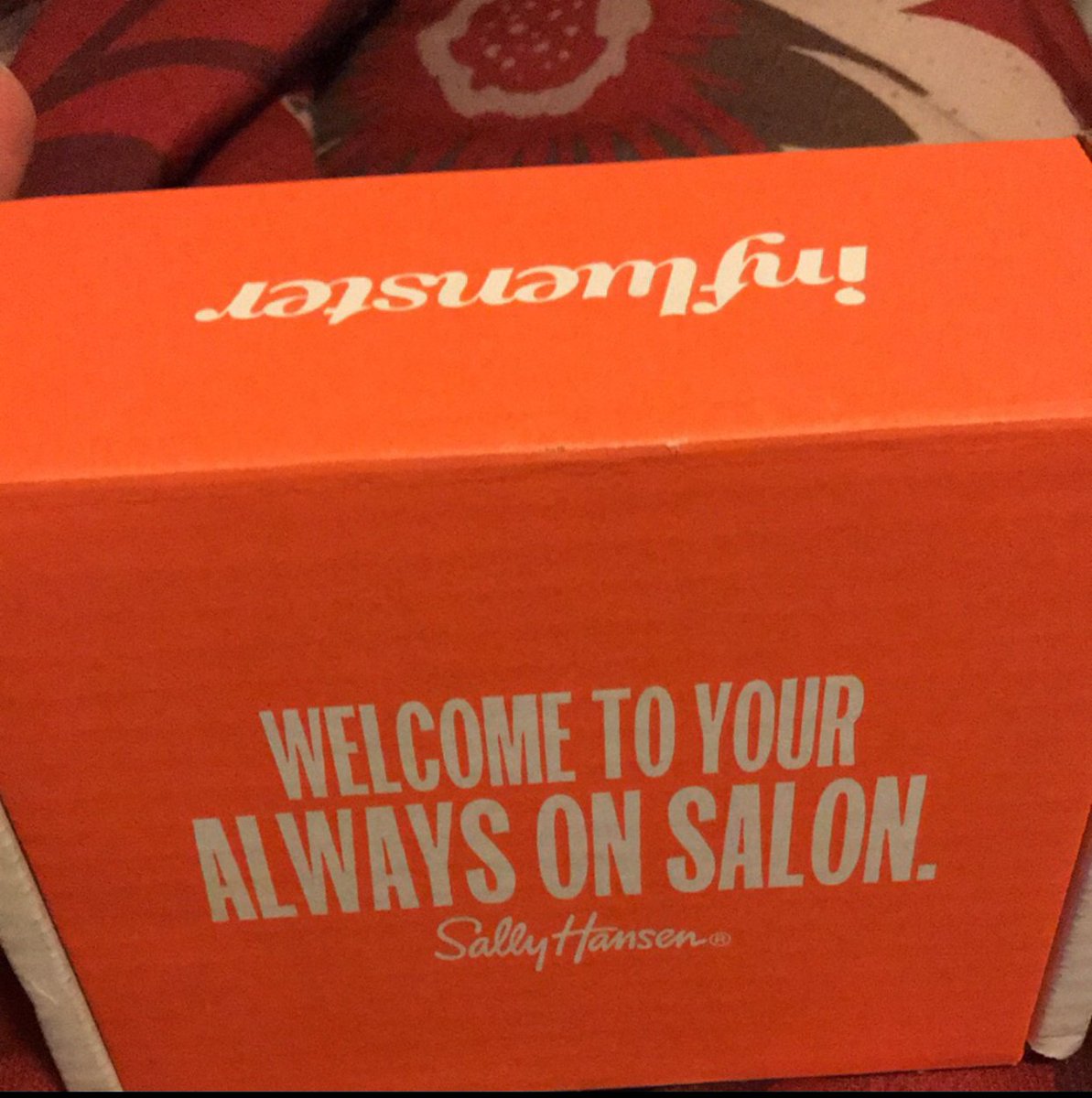 chap_kAnn's tweet photo. Just got my free Sally Hansen VoxBox from Influenster! There’s nothing I love more than free stuff ❤️ https://t.co/B7IFx8S2TS