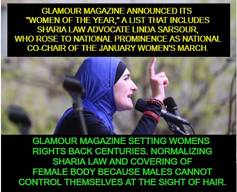 Image result for pic of linda sarsour and glamour magazine