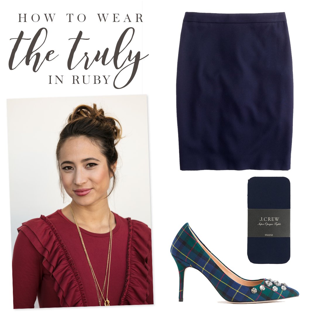 EvysTree's tweet photo. #ootd *Pair your Truly in Ruby Red w/ these fabulous items from @jcrew &amp; you are ready
to slay! ❤️ #EvysTree https://t.co/Wz3ZklCUyZ https://t.co/hYd4Y6O1sL