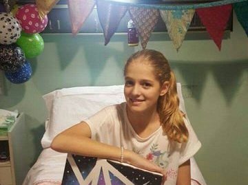 HambreCero's tweet photo. Hace cuarenta días! 
Que Justina espera un trasplante 
en #EmergenciaNacional https://t.co/eRoveoSqBE