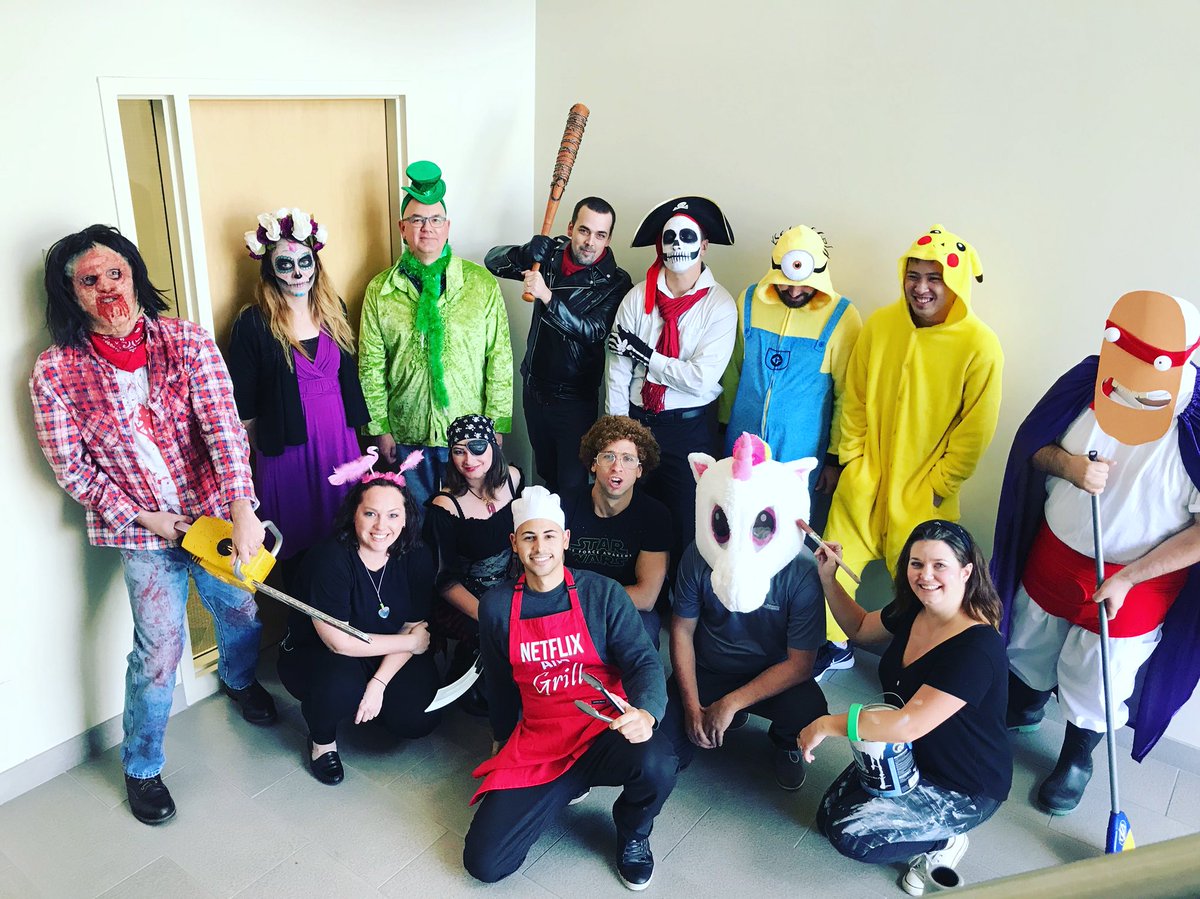 adflownetworks's tweet photo. Halloween fun 🎃 @adflownetworks #teambonding #scarryfun #halloweencostume #scarrystuff https://t.co/9hYao3XIXK