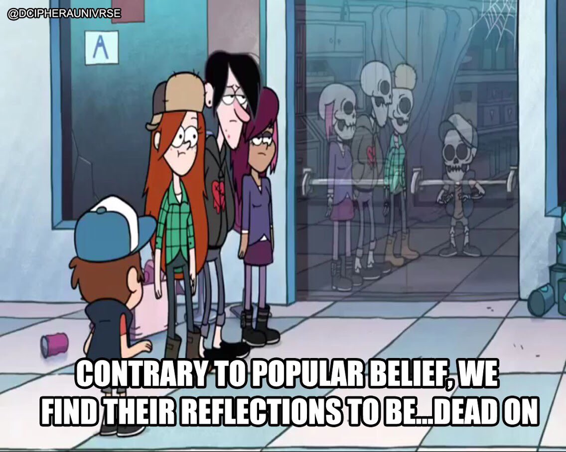 dcipheraunivrse's tweet photo. We bet the only way out of the store is with a skeleton key! #GravityFalls #Halloween #BadToTheBone #TeenAngst #NoBodyIsHome https://t.co/DrYgJHEAwu