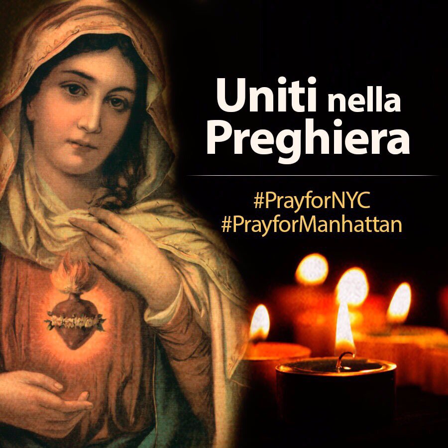 acistampa's tweet image. 🙏🏻 Preghiamo per le vittime dell’attentato di #Manhattan a #NewYork e per la pace nel 🌍 🕊#PrayForNYC #PrayforManhattan