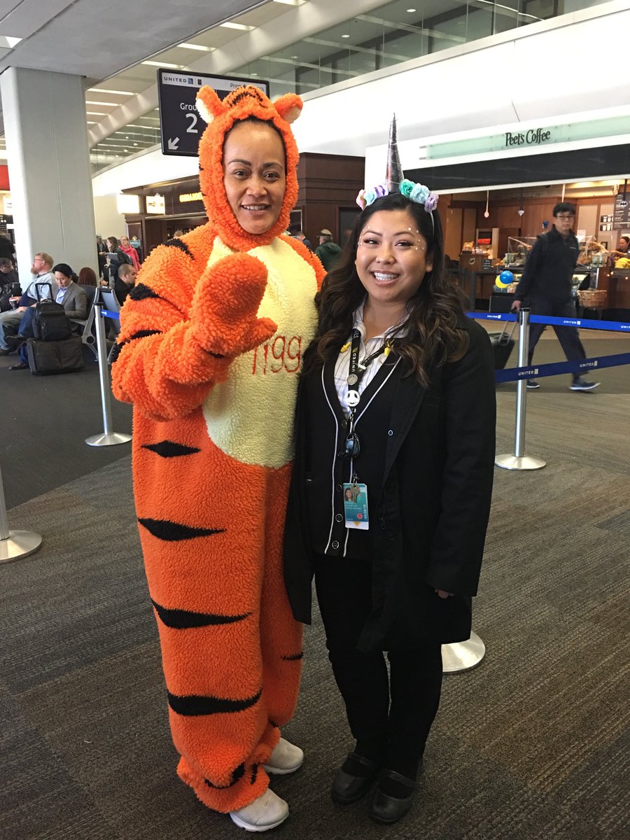 LoLoSFO17's tweet photo. SFO's very own My Little Pony ❤️. #weareunited #beingunited #unitedSFO https://t.co/QofuFFevkg