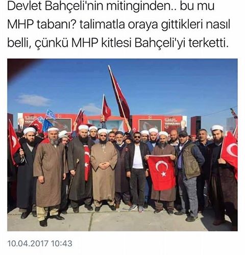 sondarbeci's tweet photo. Girdiği 14 seçimin 14'ünü de!.. MHP'nin oylarını eksilterek kaybeden #Mefta 
Bugün: "İYİ parti'nin sonu Mezarlıktır" demiş.! https://t.co/HJddwbFiMB