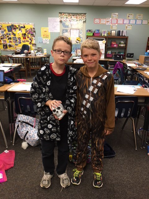 It's Book Character Day at IES!