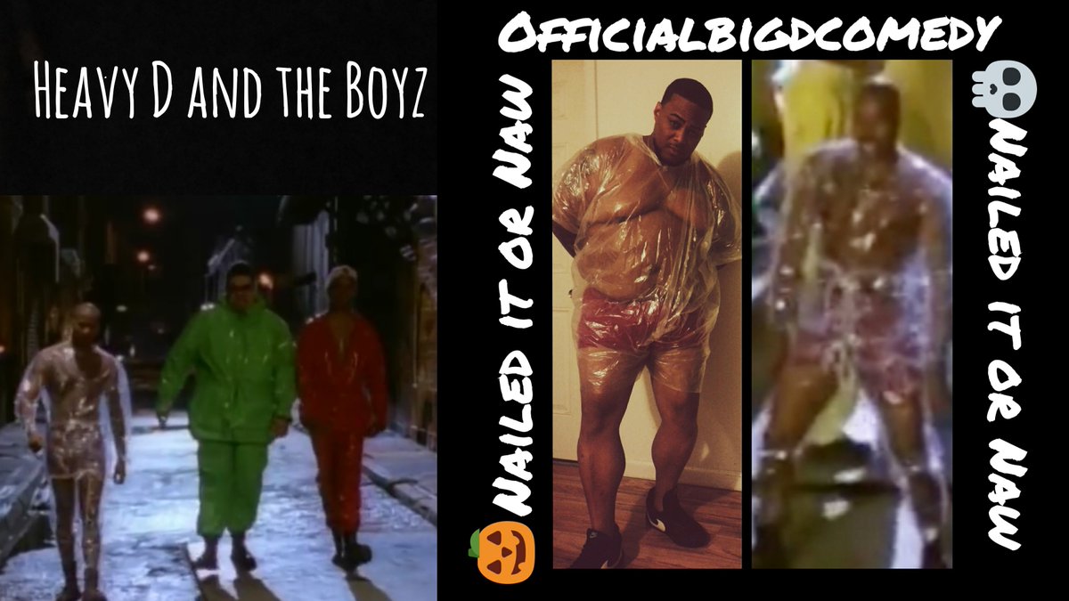BIGDCOMEDY's tweet photo. #Halloween #nailedit #costume #heavyd #bigdcomedy #fatboygang #retweet #followers https://t.co/ApEJyHBFbl