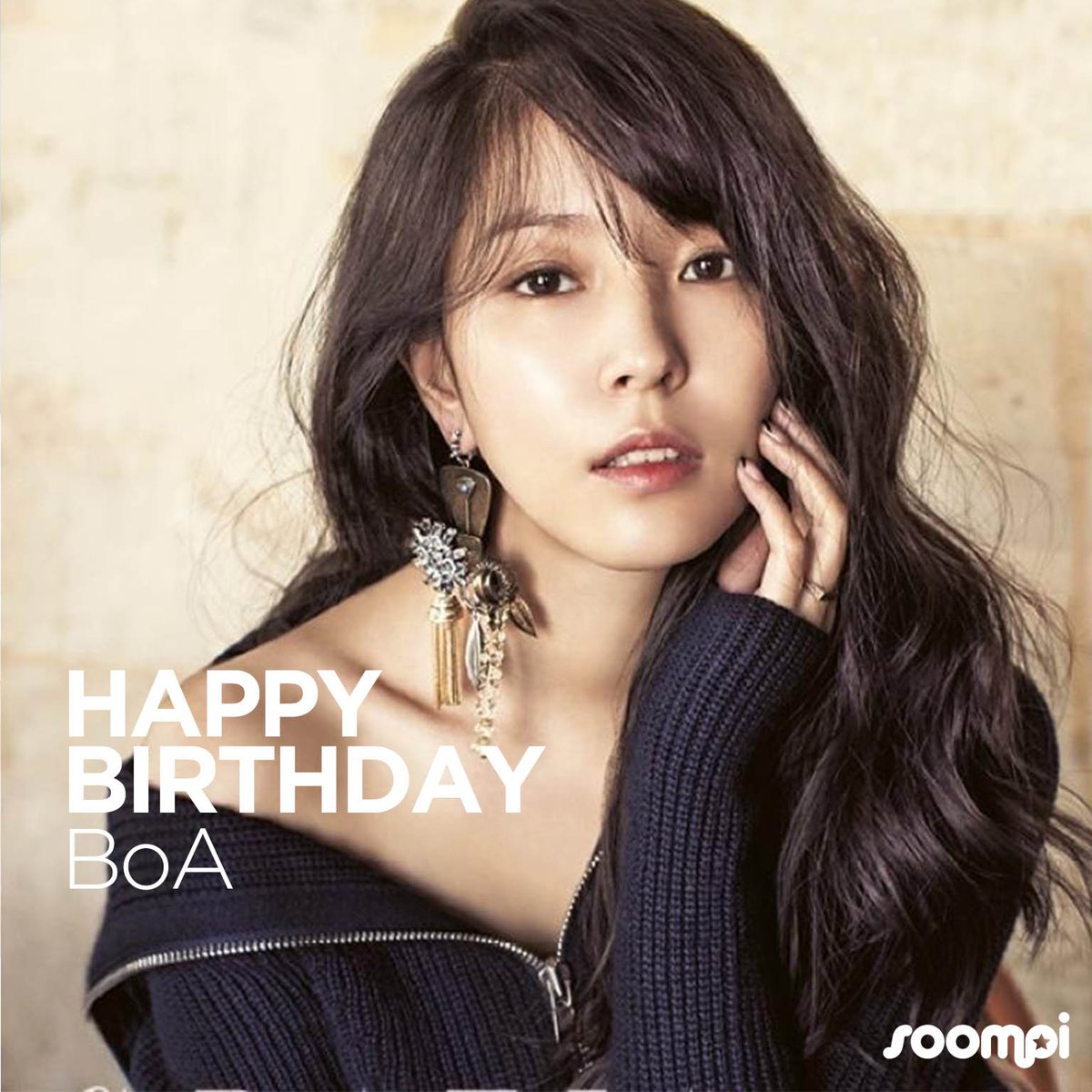Happy Birthday to #BoA! #HappyBoADay! 🎉  Catch up with her: soompi.com/tag/boa/