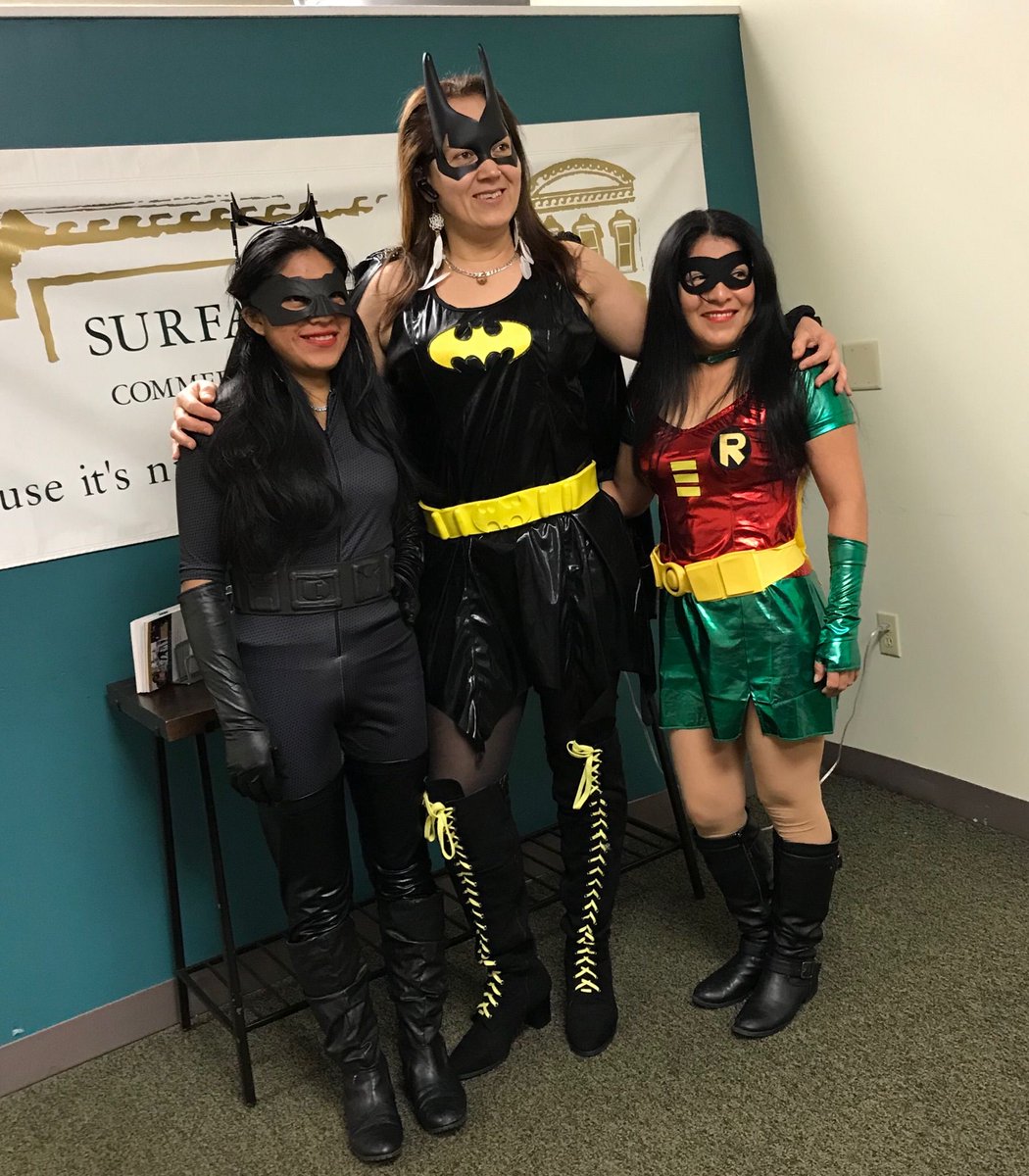 SurfaceworksMA's tweet photo. HAPPY HALLOWEEN from your Super Heros at #Surfaceworks! #Halloween2017 https://t.co/21Q10mqbmk