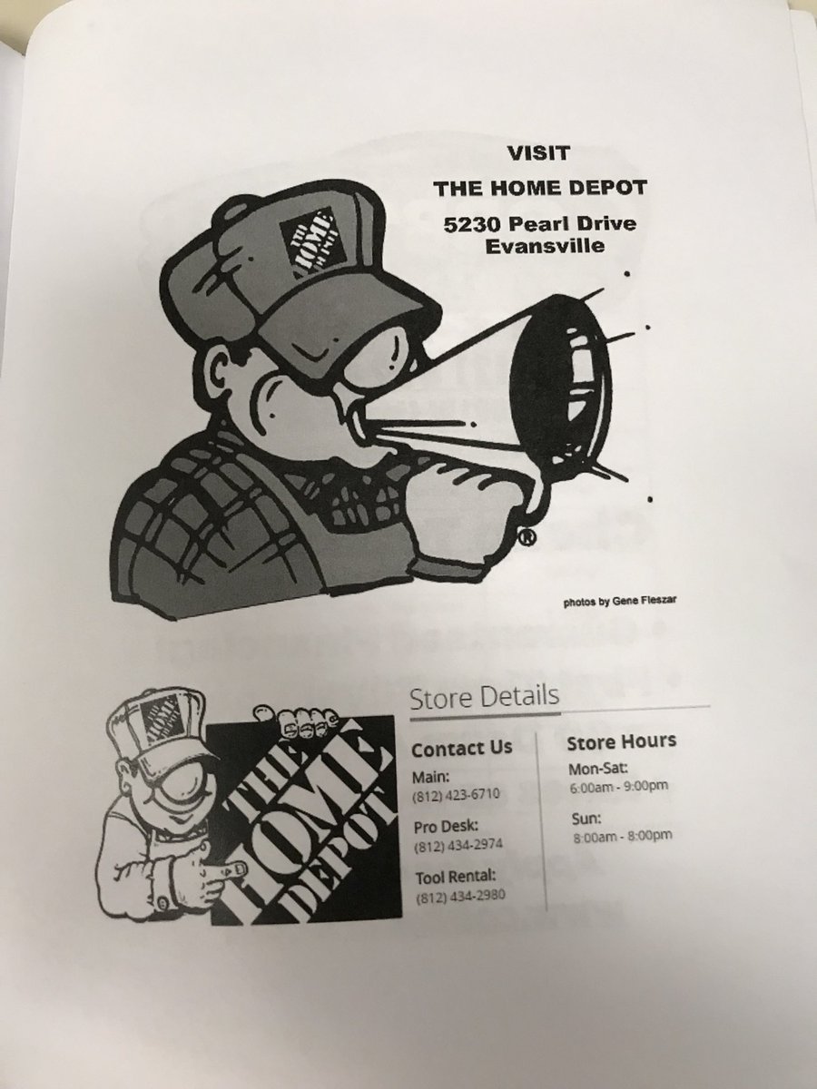 acoomer30's tweet photo. @HomeDepotWest  The FJ Reitz Marching Band gave Home Depot a huge shoutout in their program book for donating materials towards their props. https://t.co/U188gd5Qgx