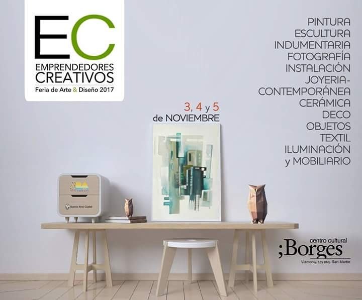 ArtWorkArte's tweet photo. 3, 4 y 5 de noviembre EC Emprendedores Creativos arte y diseño, en el @centroborges 
Acreditación gratuita: https://t.co/kdELcEKZ7T. https://t.co/N1tgSHaEsu
