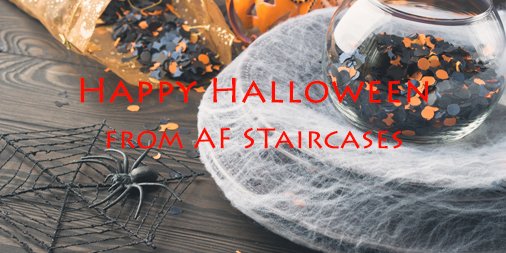 AFStaircases's tweet photo. Luckily we have fitted enough loft ladders to not be frightened by spiders and their cobwebs! #HappyHalloween everyone. #TrickOrTreat https://t.co/XKqSSsjFIO