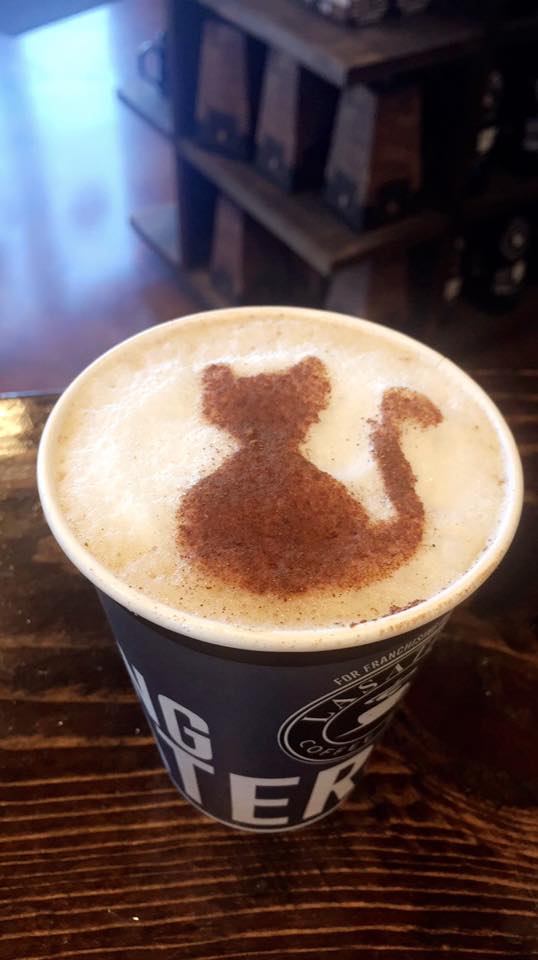 VisitMtJuliet's tweet photo. Happy #Halloween2017 #MtJuliet!  Stop by @LasatersCoffee and the baristas will create your halloween drink.  🎃😻 #Halloween https://t.co/xo7RnMTLVX