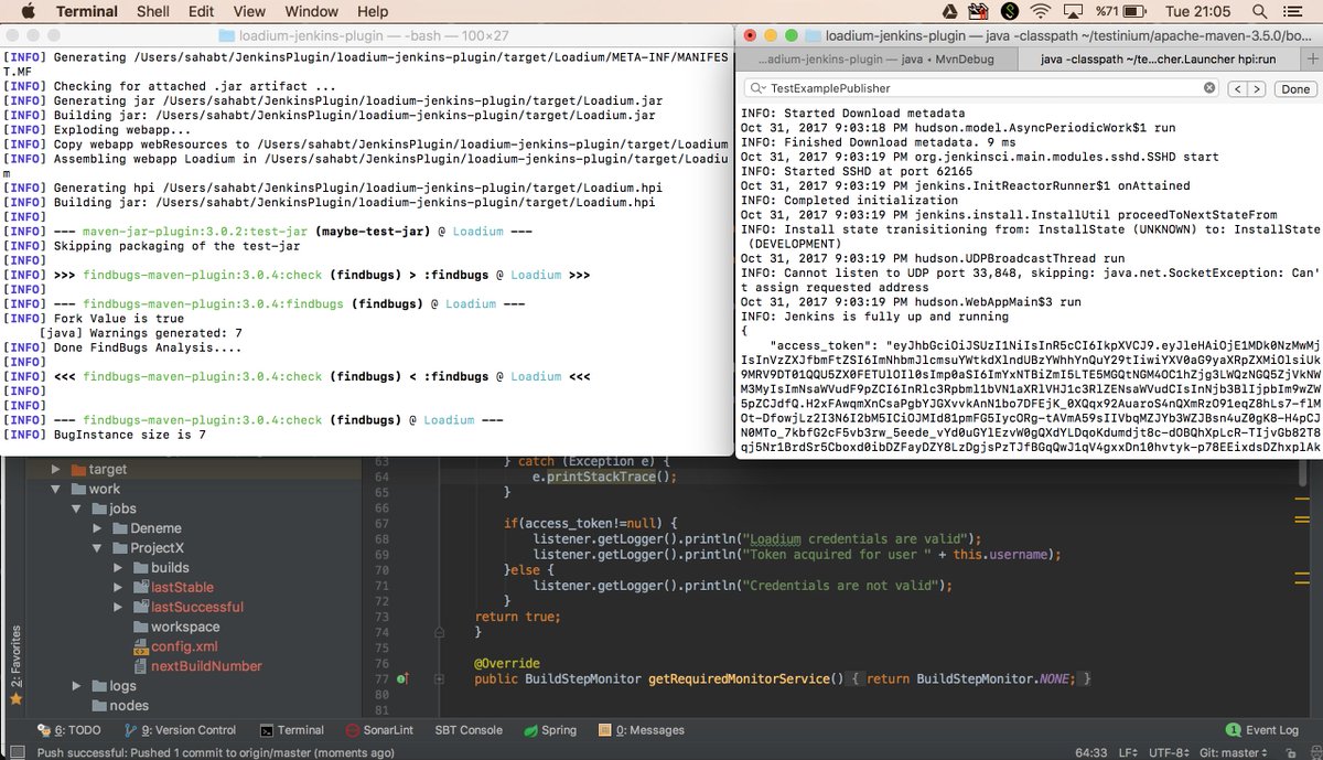 CanberkAkduygu's tweet photo. #Loadium , a new generation of performance testing tool is coming...
Jenkins plugin is on the way... #Testinium #SahaBT https://t.co/tkYTOwueR8