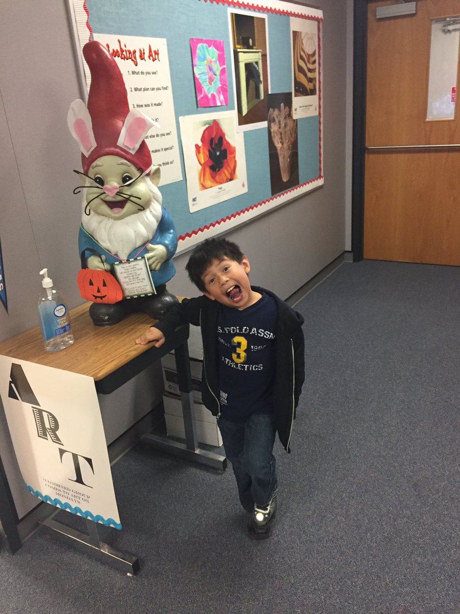 I found you Mr. Gnome!