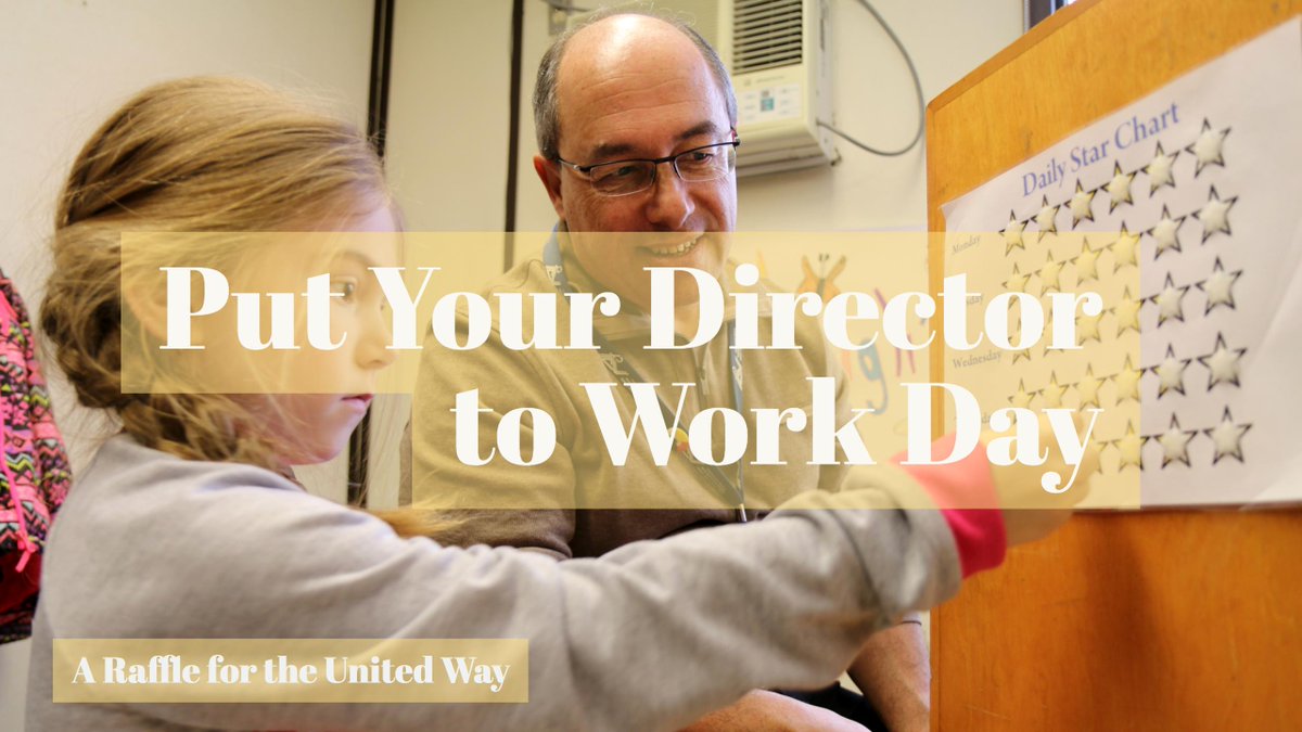 Hey PVNC employees! Don't miss out on a chance to Put Your Director to Work!  By your ticket today! goo.gl/fxd9TW 
#PVNCserves