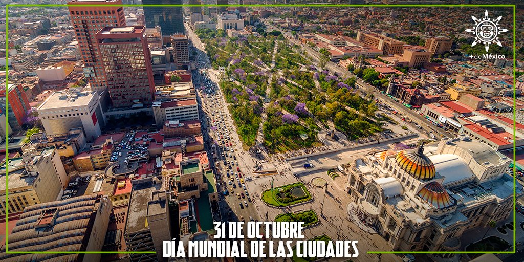 masdemexico's tweet photo. Gracias #CDMX por todo lo que te hace grande y por ser fuerte. Trabajemos para ser la mejor ciudad que existe. #DíaMundialDeLasCiudades 💪😀🇲🇽 https://t.co/MThX9sbOOd