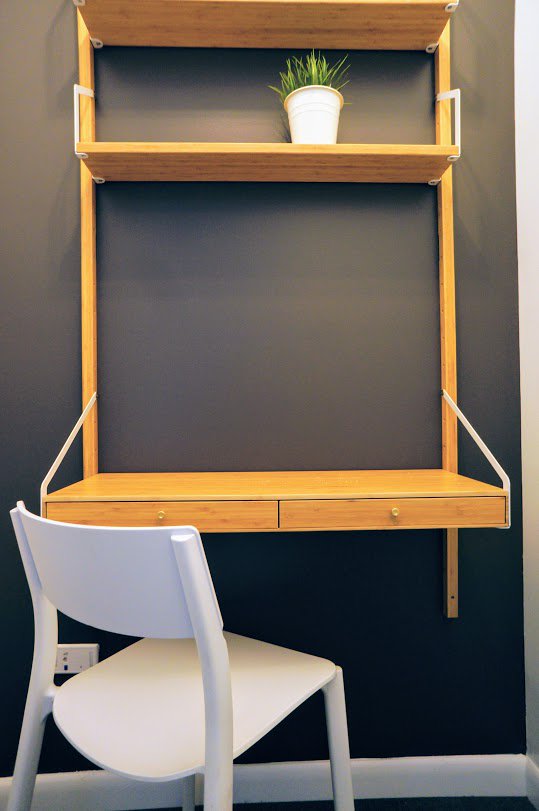 Because sometimes you just need a quiet place to sit and do work...and a plant. Now, we watch it grow. #coworking #coworkwithus